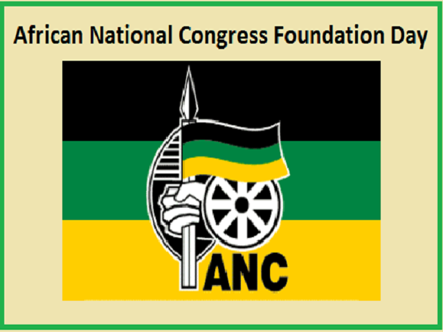 African National Congress (ANC) Foundation Day January 8th in Hindi अफ्रीकी राष्ट्रीय कांग्रेस (ANC) स्थापना दिवस